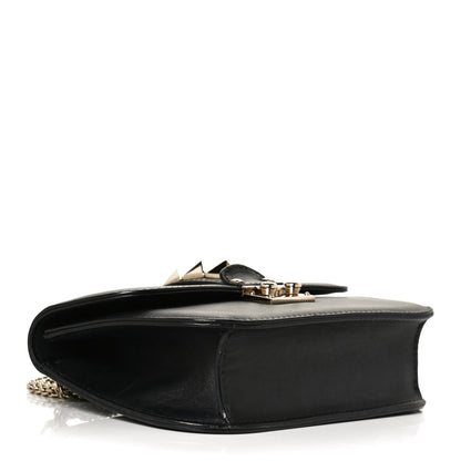 Valentino Garavani Vitello Small Glam Lock Rockstud Flap Black 4 of 10