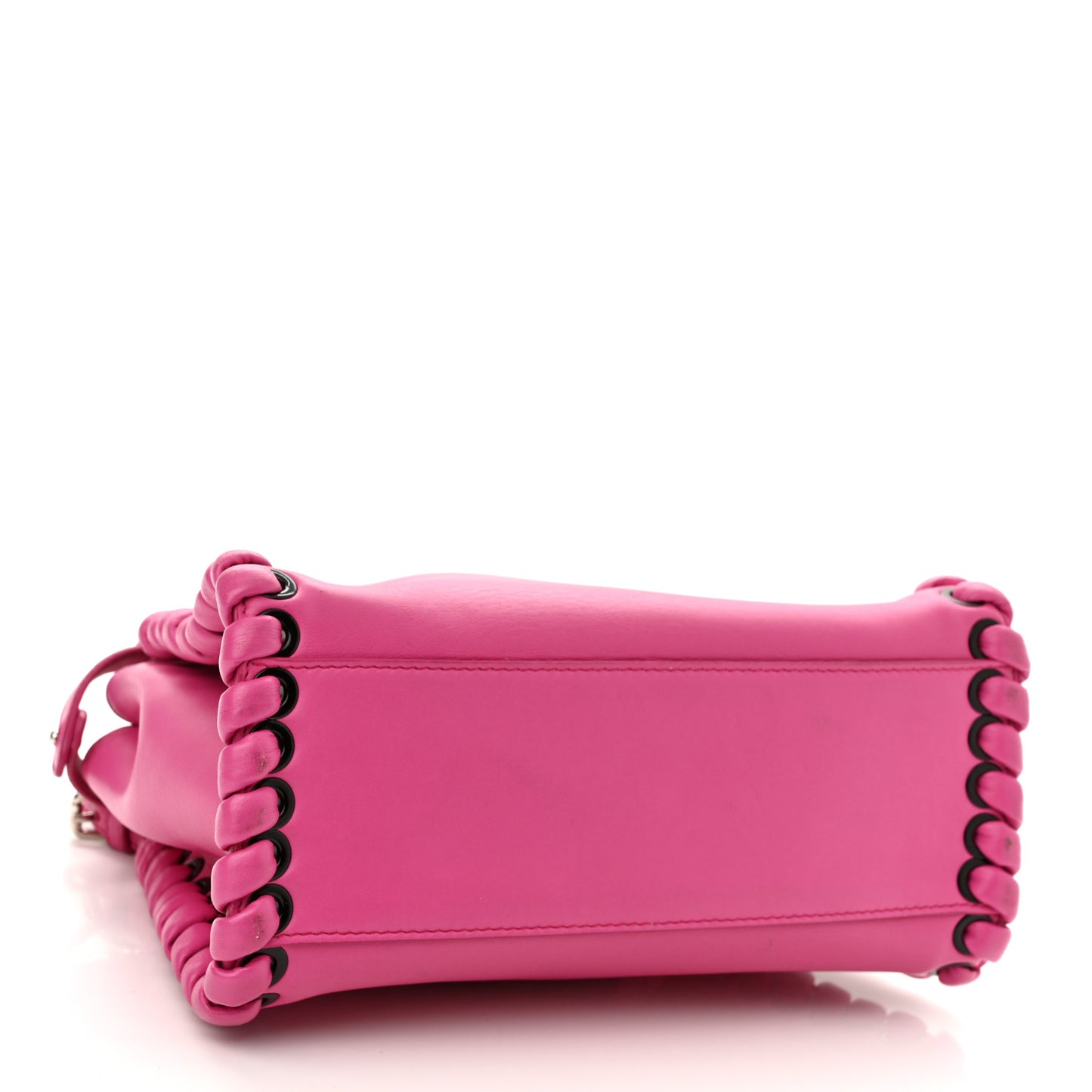 Nappa Lace Up Mini Peekaboo Iconic Satchel Geranio