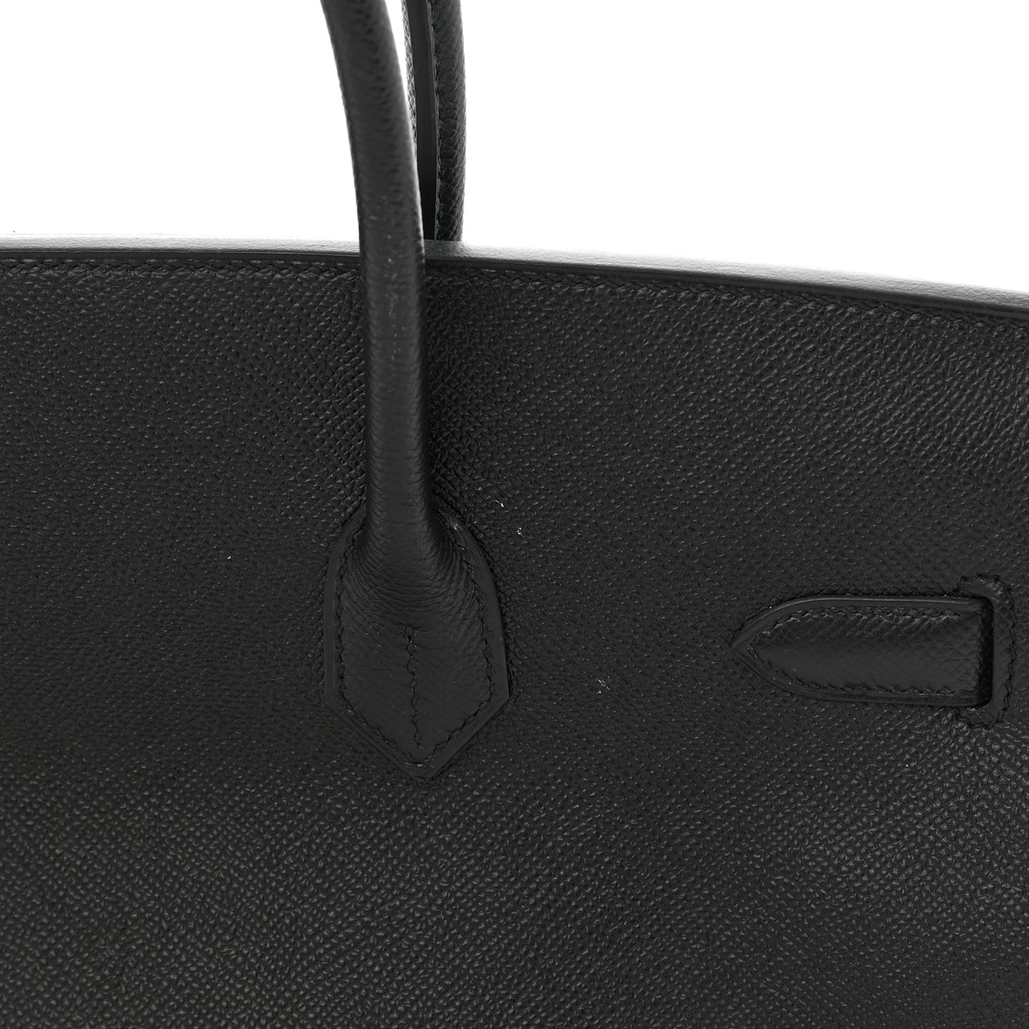 Epsom Birkin 35 Black