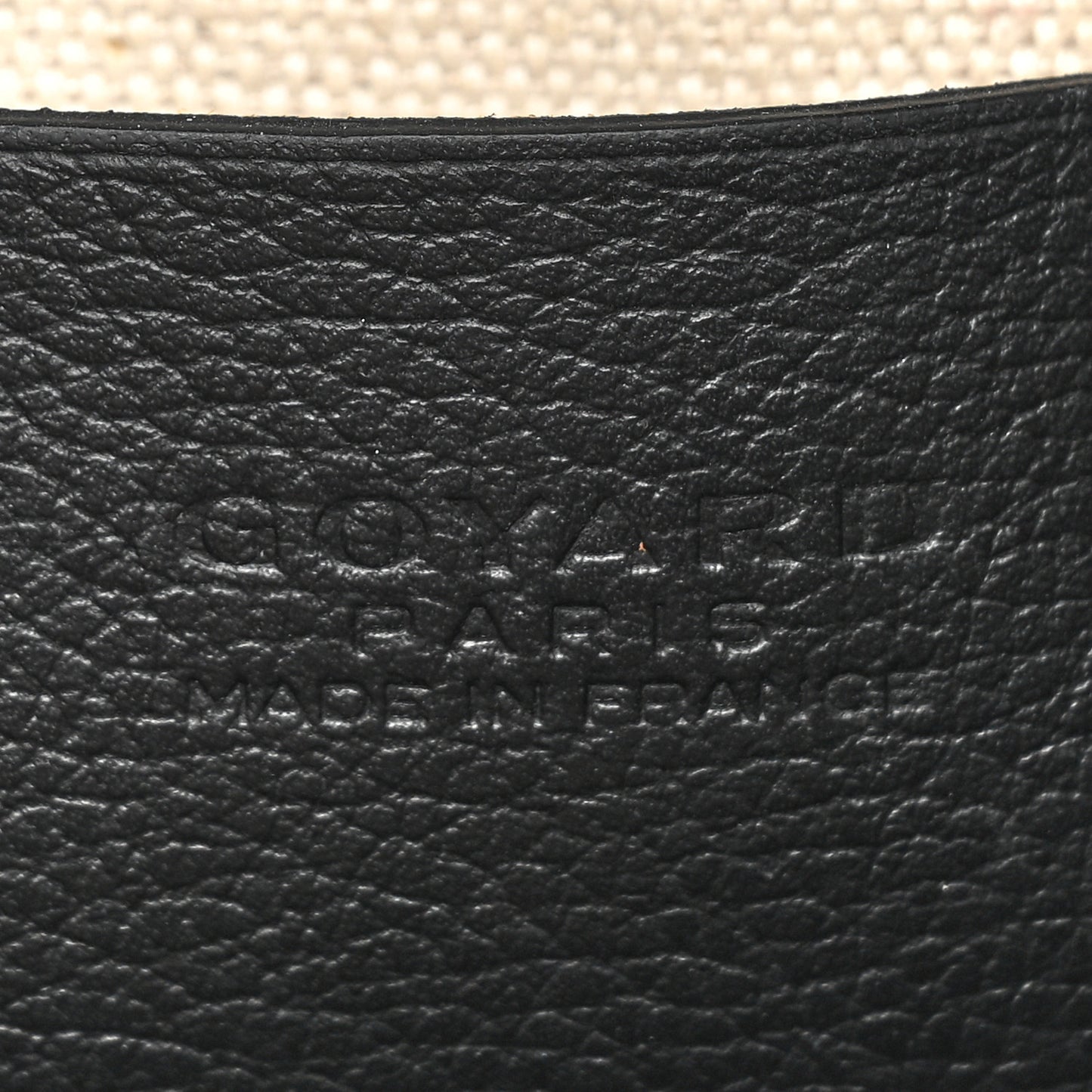 Goyardine Plumet Wallet Clutch Black