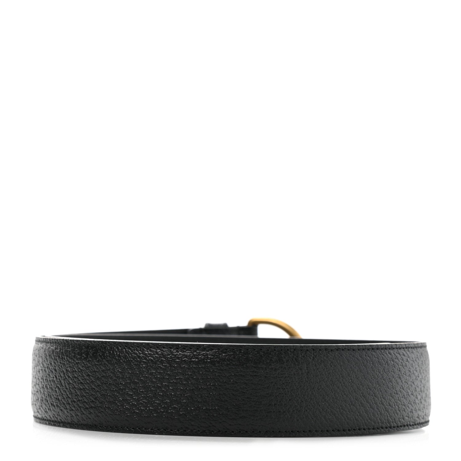 Gucci Textured Dollar Calfskin 40mm Belt 90 36 Black 2 of 5