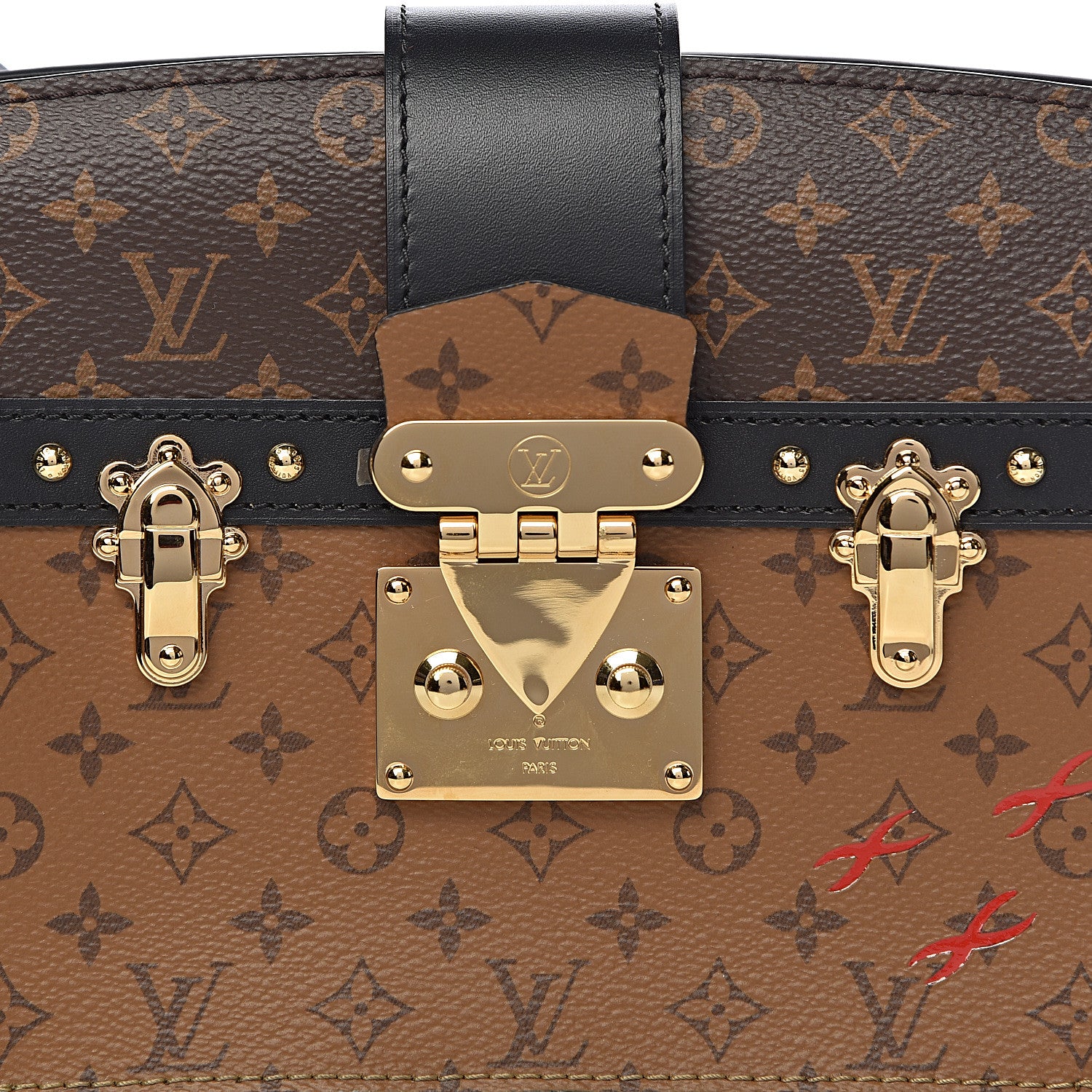 Louis Vuitton Reverse Monogram Trunk Clutch 9 of 9