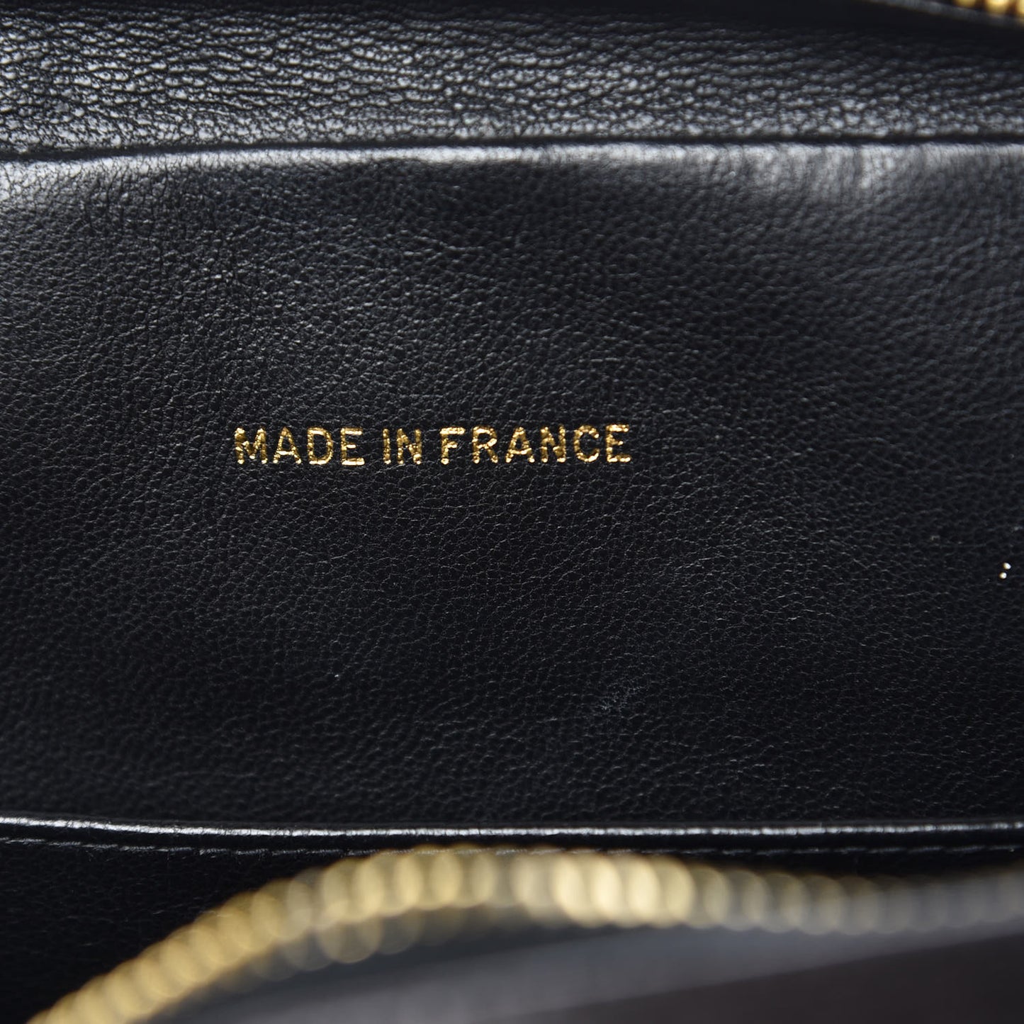 Lambskin Quilted Shoulder Bag Black