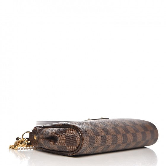 Damier Ebene Eva Clutch