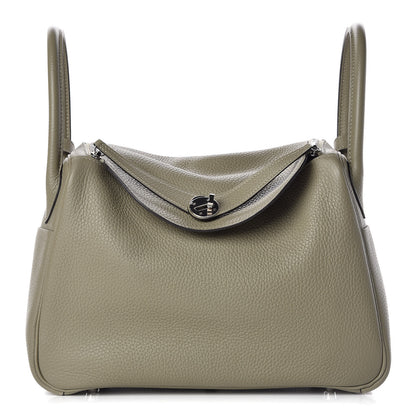 Hermes Taurillon Clemence Lindy 30 Sauge 1 of 8