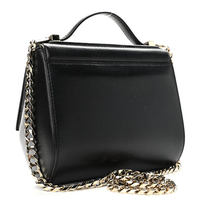 Givenchy Textured Calfskin Mini Pandora Box Chain Crossbody Bag Black 3 of 11