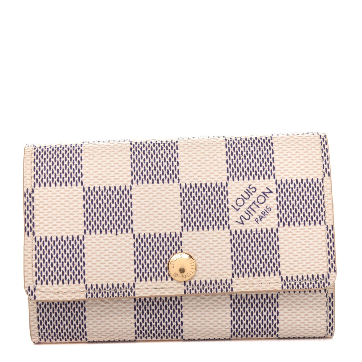 Louis Vuitton Damier Azur Multicles 6 Key Holder 1 of 8