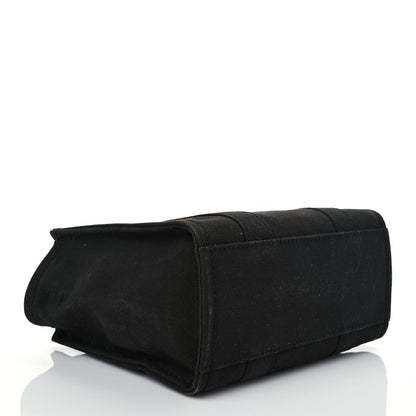 Marc Jacobs Cotton Canvas Mini The Traveler Tote Bag Black 4 of 14