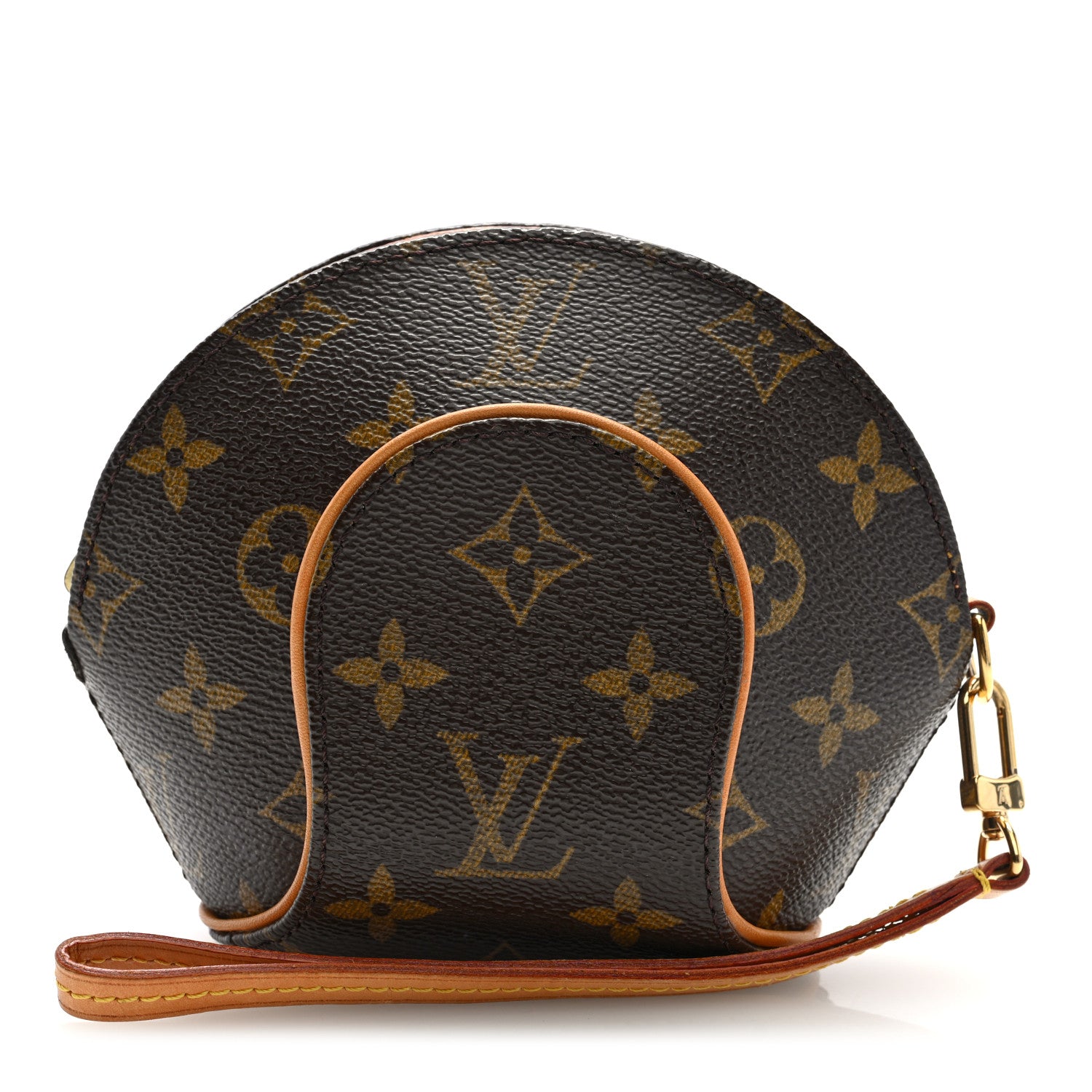 Louis Vuitton Monogram Mini Ellipse Wristlet Clutch 1 of 7