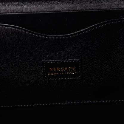 Versace Calfskin Medusa Vanity Train Case Black 6 of 8