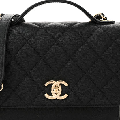 Chanel Caviar Quilted Medium Business Affinity Flap Black 9 of 14
