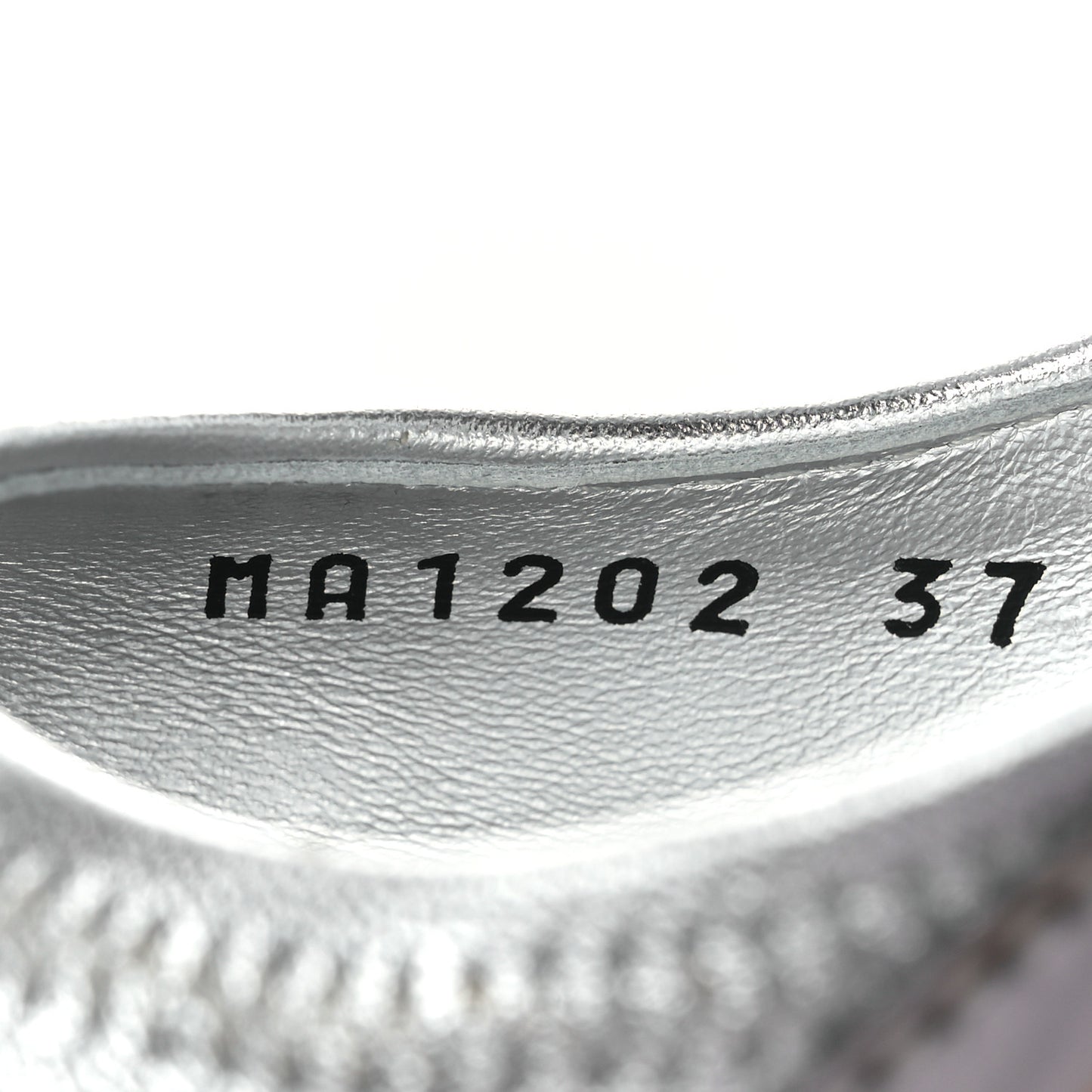 Metallic Lambskin Archlight Slingback Pumps 37 Argent