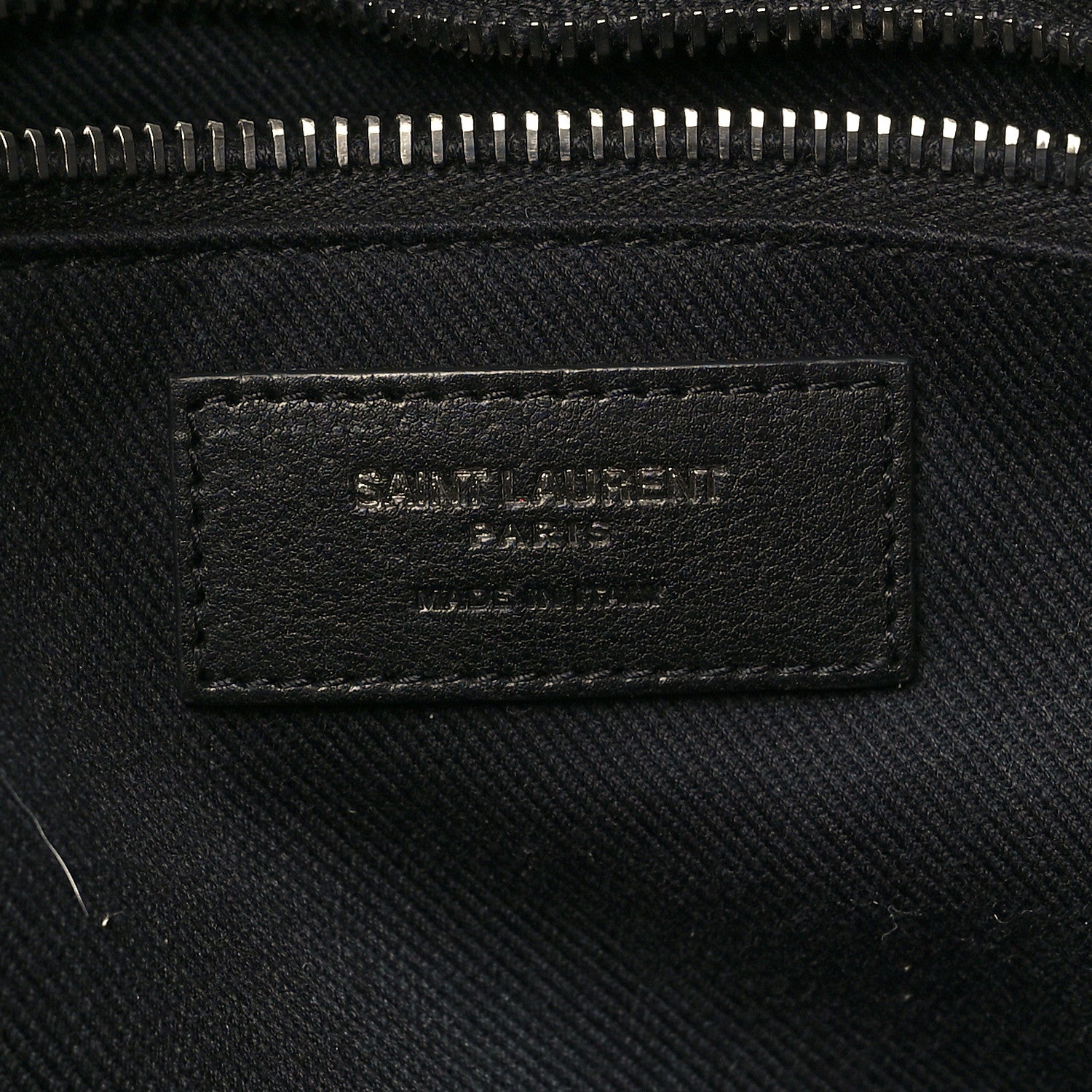 Saint Laurent Linen Calfskin Souple Sac De Jour 48H Duffle Tuscany Deep 6 of 11