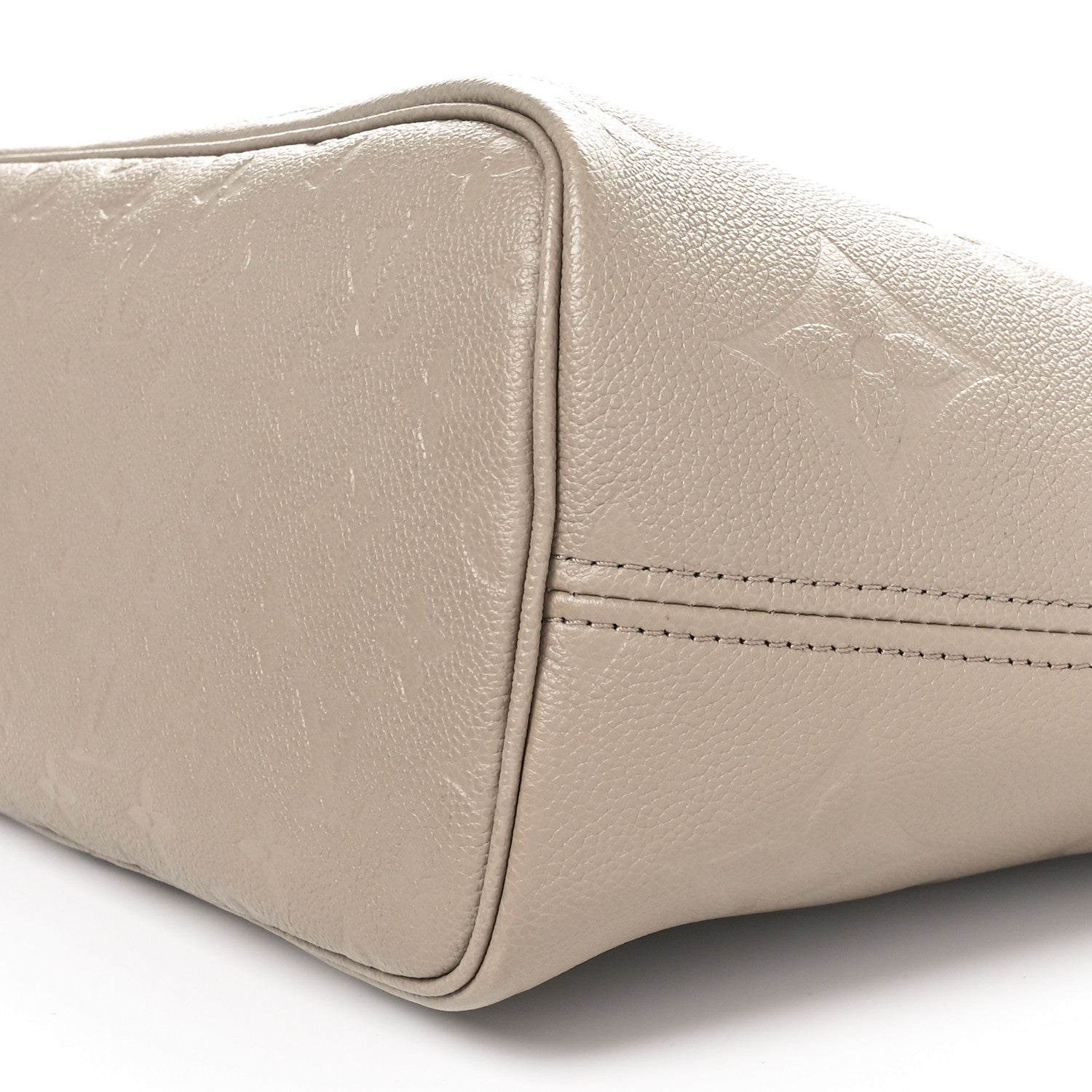 Louis Vuitton Empreinte Monogram Giant Neverfull MM Tourterelle 10 of 10