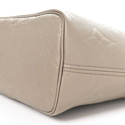 Louis Vuitton Empreinte Monogram Giant Neverfull MM Tourterelle 10 of 10