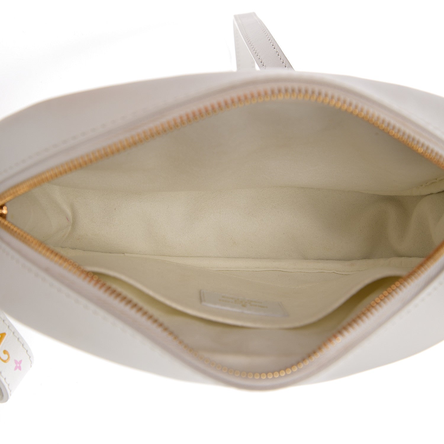 Louis Vuitton Calfskin New Wave Camera Bag White 4 of 12