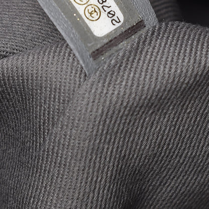 Chanel Canvas Extra Large Deauville Tote Grey 7 of 7