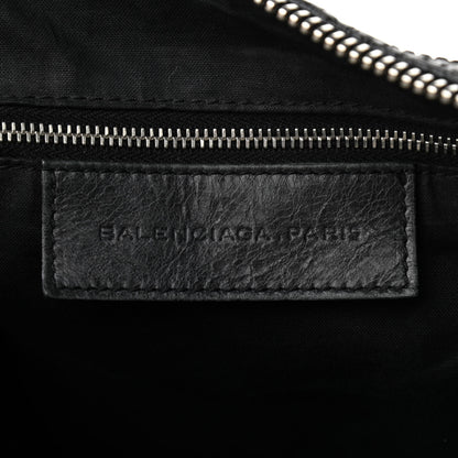 Balenciaga Agneau Giant Brogues Hardware Day Hobo Black 11 of 19