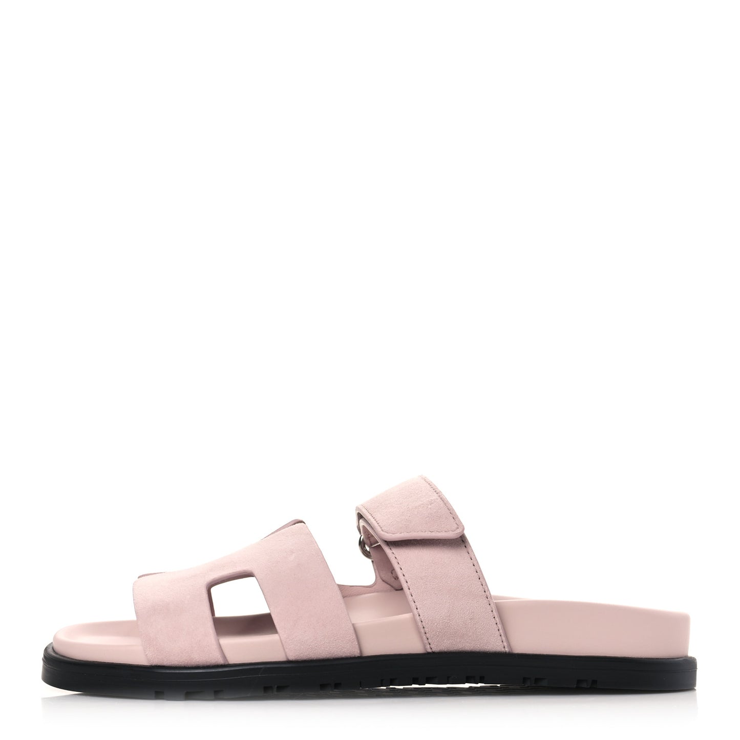 Suede Goatskin Womens Chypre Sandals 37 Rose Porcelaine