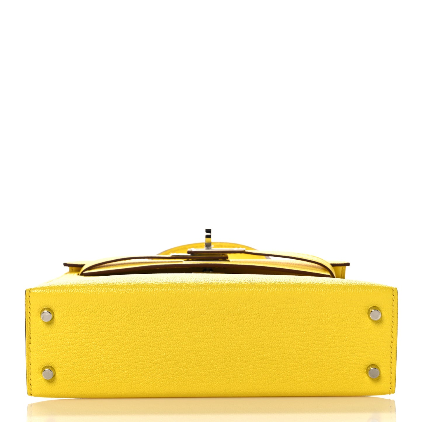 Chevre Mysore Mini Kelly Sellier 20 Jaune Citron