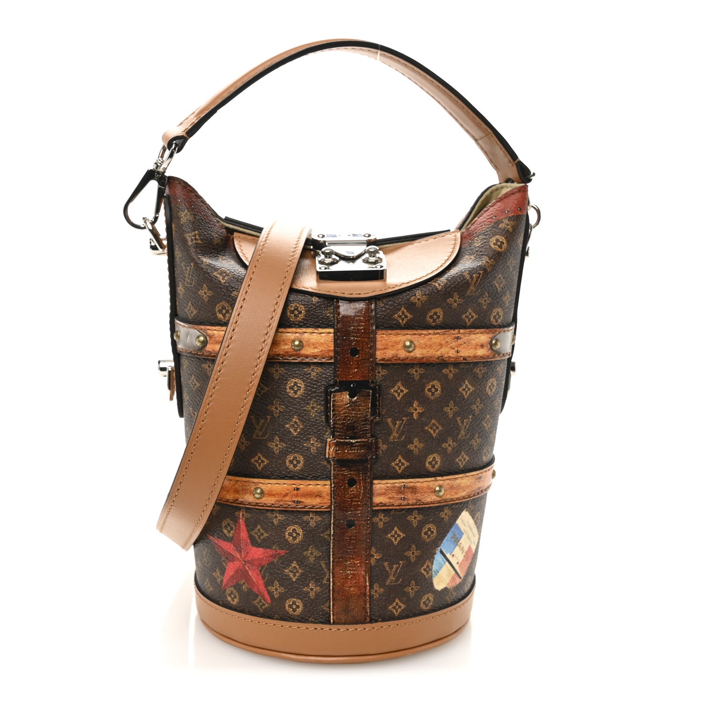 Transformed Monogram Time Trunk Duffle Bag