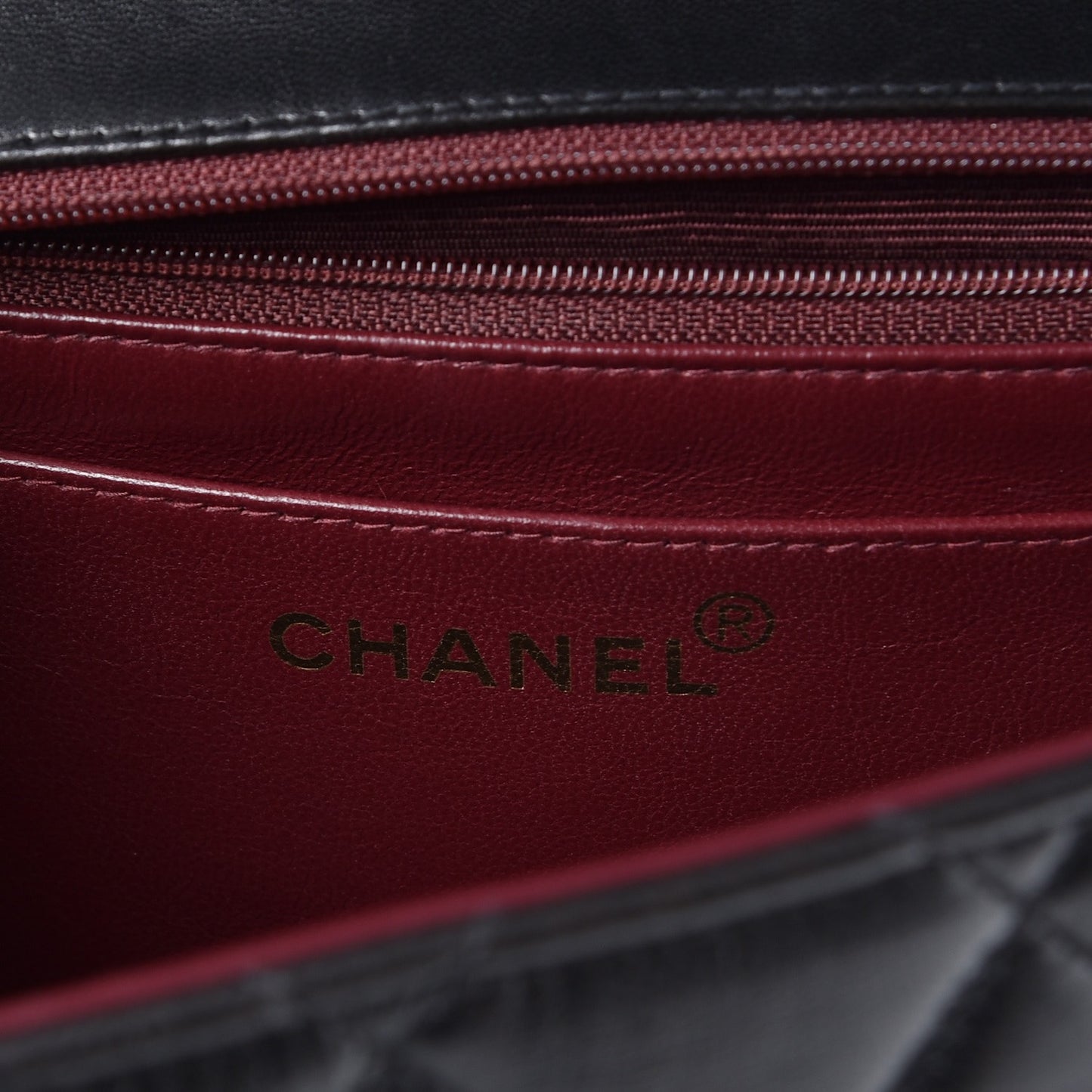 Lambskin Quilted XL Jumbo Single Flap Black