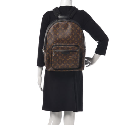 Louis Vuitton Monogram Macassar Josh Backpack 2 of 11