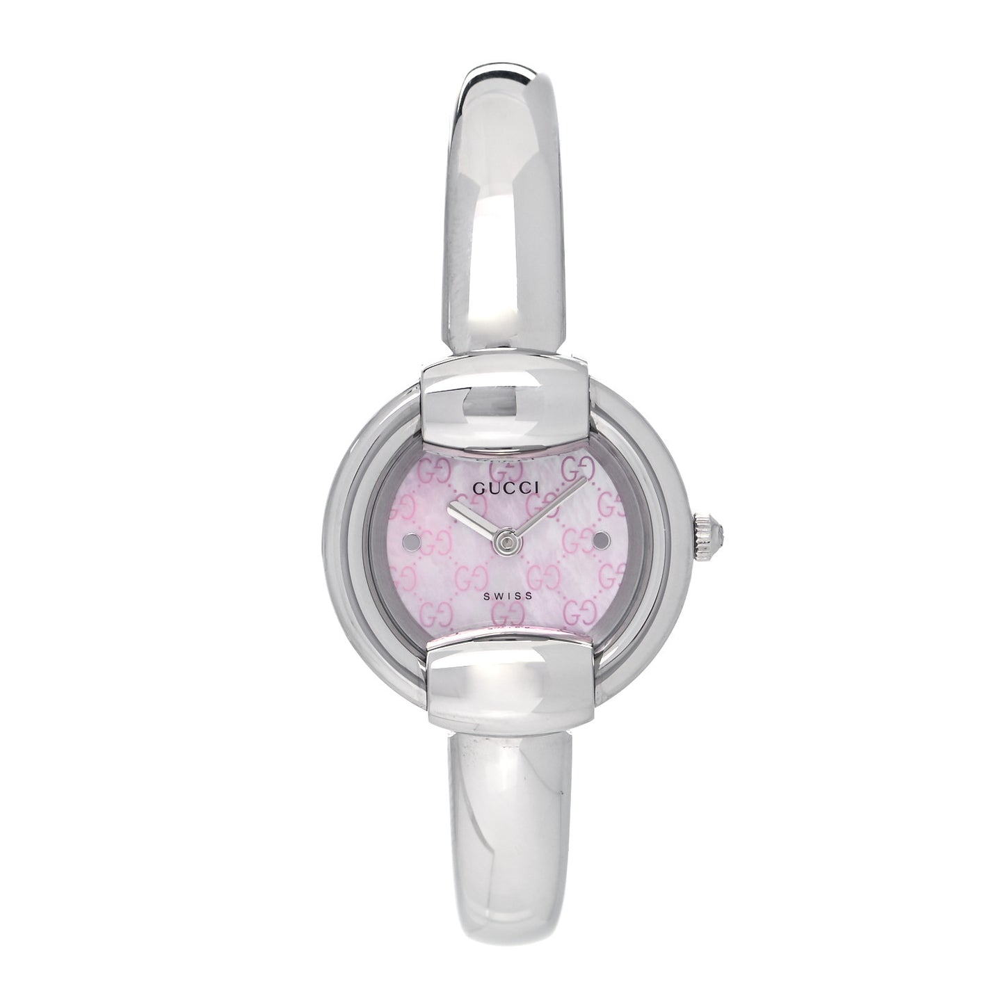 Stainless Steel Pink Mother of Pearl 25mm 1400L Quartz Watch