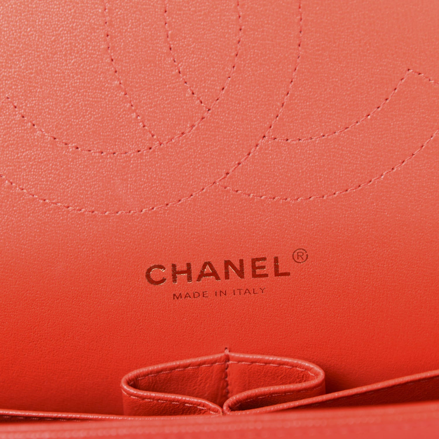 Chanel Caviar Quilted Jumbo Double Flap Red 8 of 10