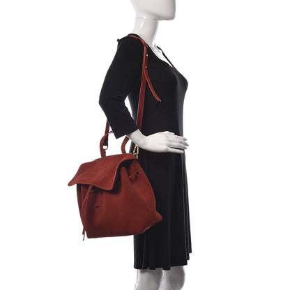 Mansur Gavriel Suede Mini Lady Bag Brick 2 of 9