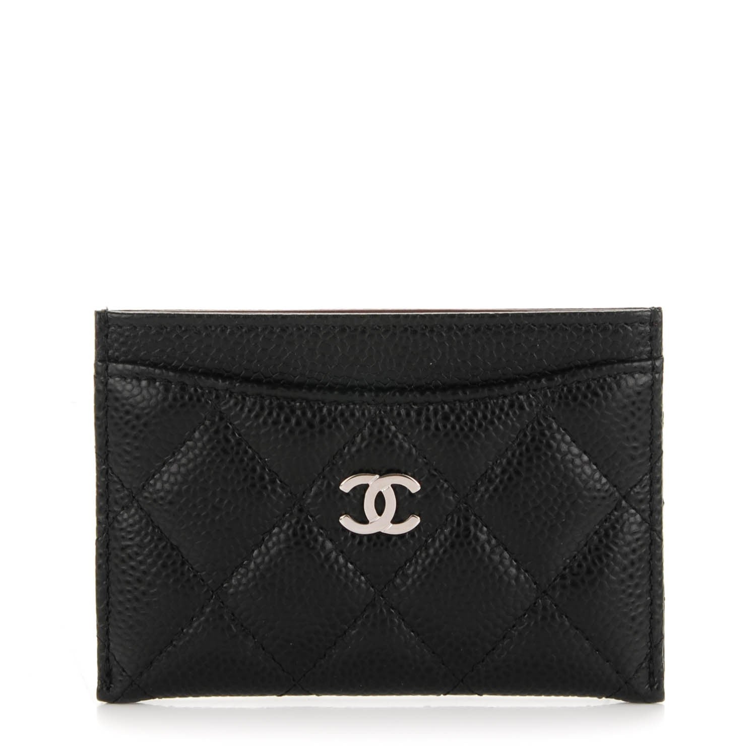 Chanel Caviar Quilted Card Holder Black 1 of 8