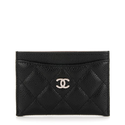 Chanel Caviar Quilted Card Holder Black 1 of 8