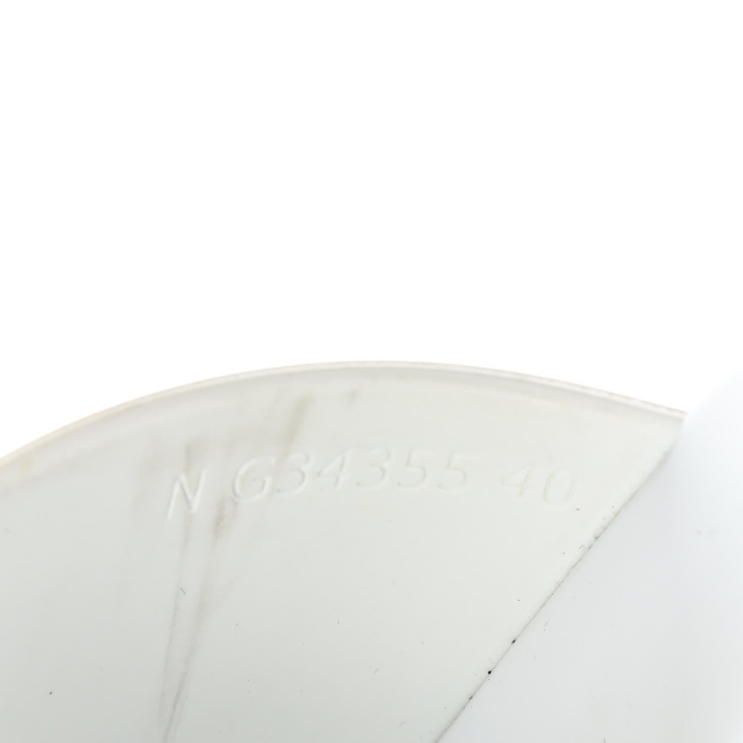 Chanel Rubber CC Flat Slide Sandals 40 White 12 of 12