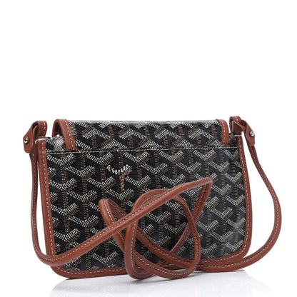 Goyard Goyardine Plumet Wallet Clutch Black Gold 2 of 4