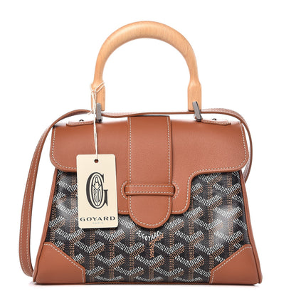 Goyard Goyardine Mini Saigon Black Gold 1 of 7