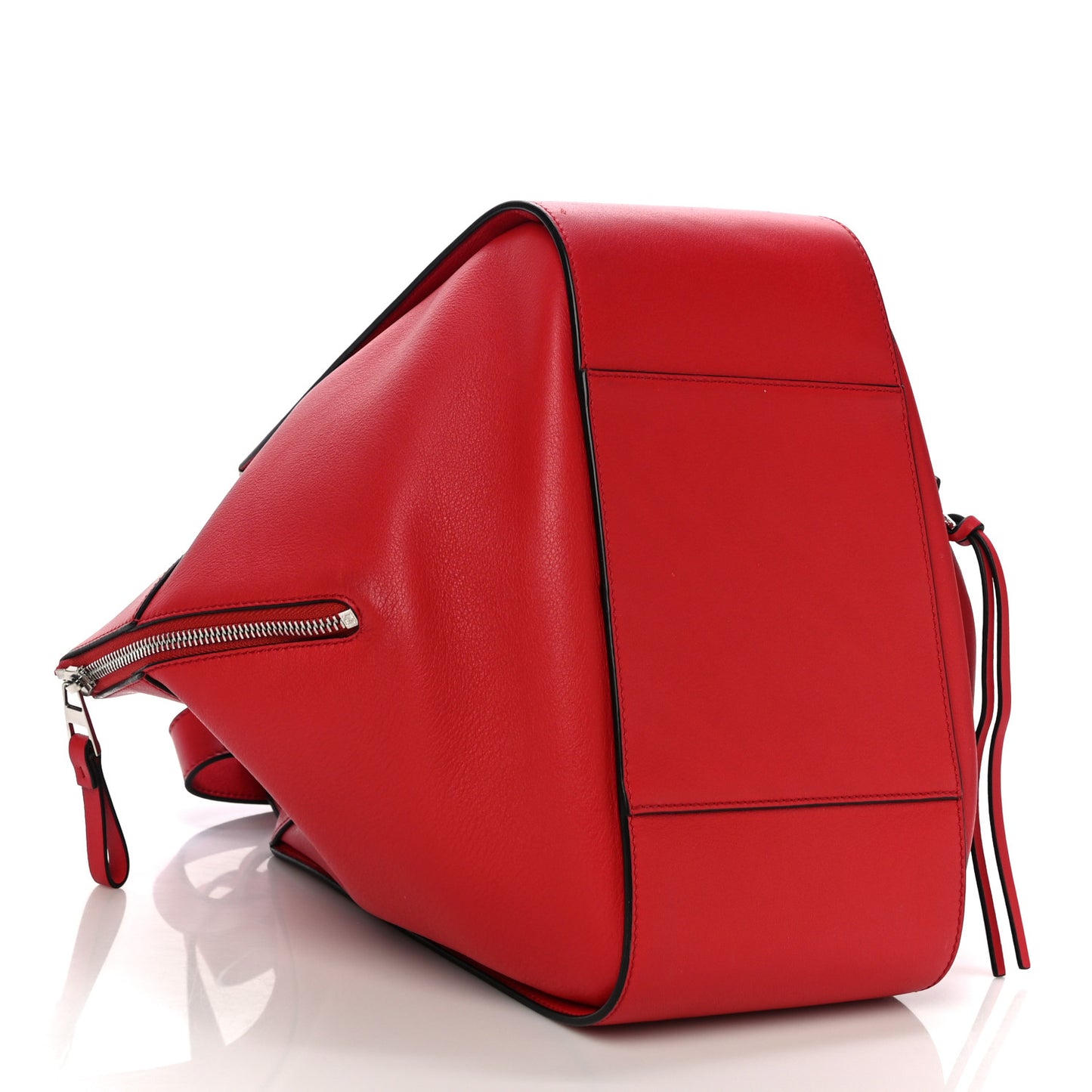 Calfskin Small Hammock Shoulder Bag Red