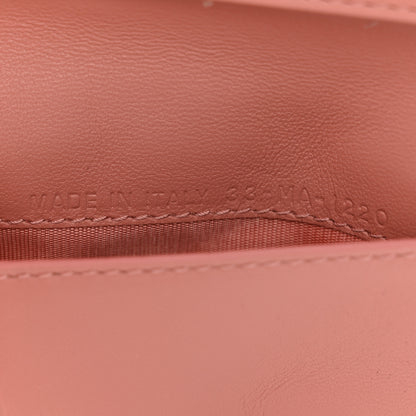 Christian Dior Lambskin Cannage Small Lady Dior Flap Card Holder Deep Nude 7 of 7