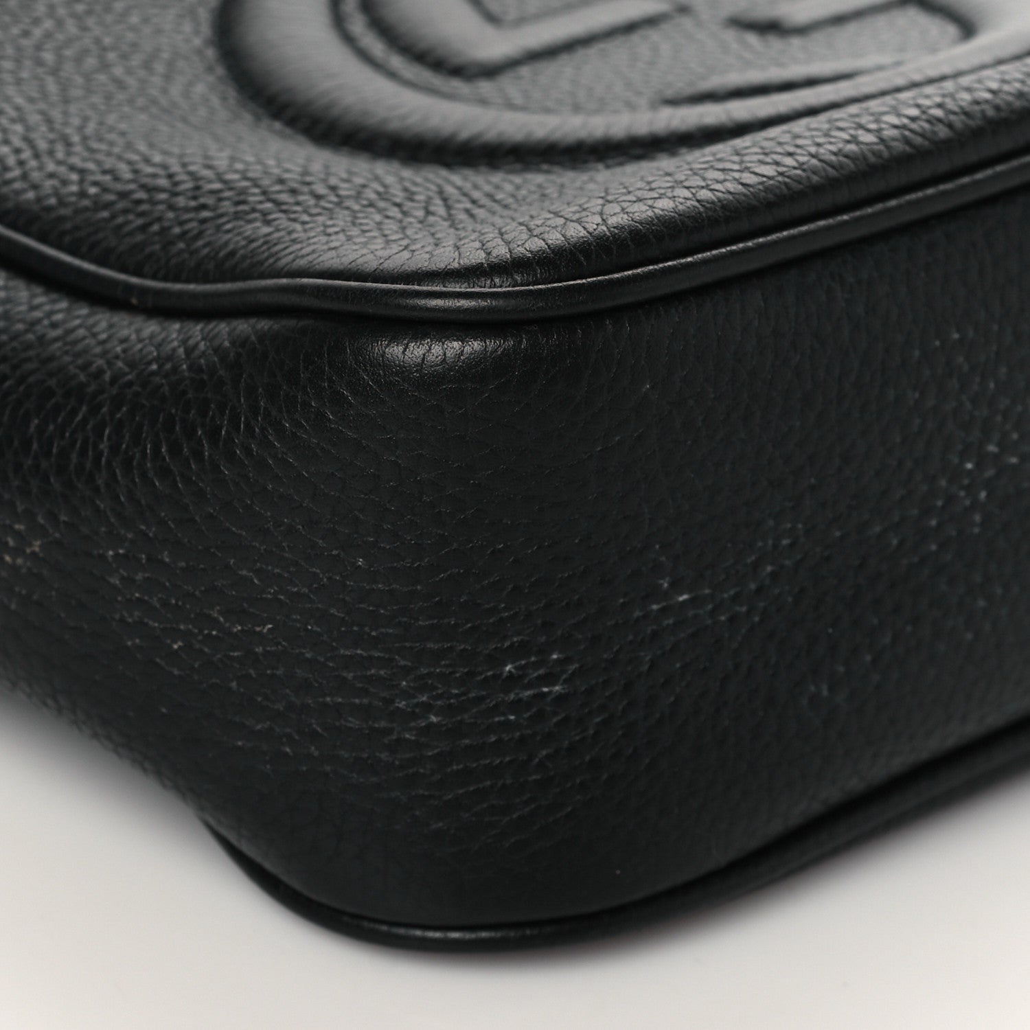 Gucci Pebbled Calfskin Small Soho Disco Bag Black 9 of 10