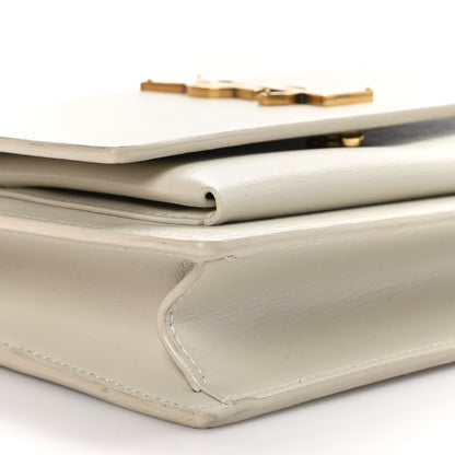 Saint Laurent Calfskin Monogram Sunset Chain Wallet Crema Soft 8 of 10