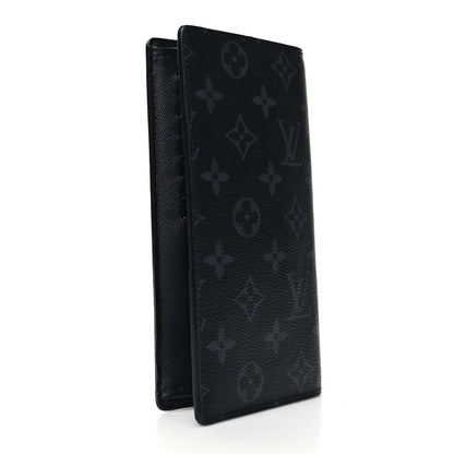 Louis Vuitton Monogram Eclipse Brazza Wallet 3 of 8