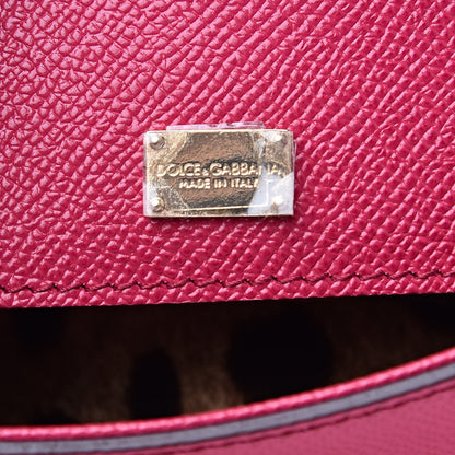 Dolce & Gabbana Dauphine Mini Miss Sicily Satchel Fuxia 7 of 9
