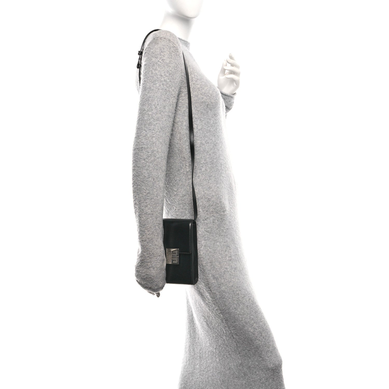 Givenchy Box Calfskin Mini 4G Vertical Bag Black 2 of 9