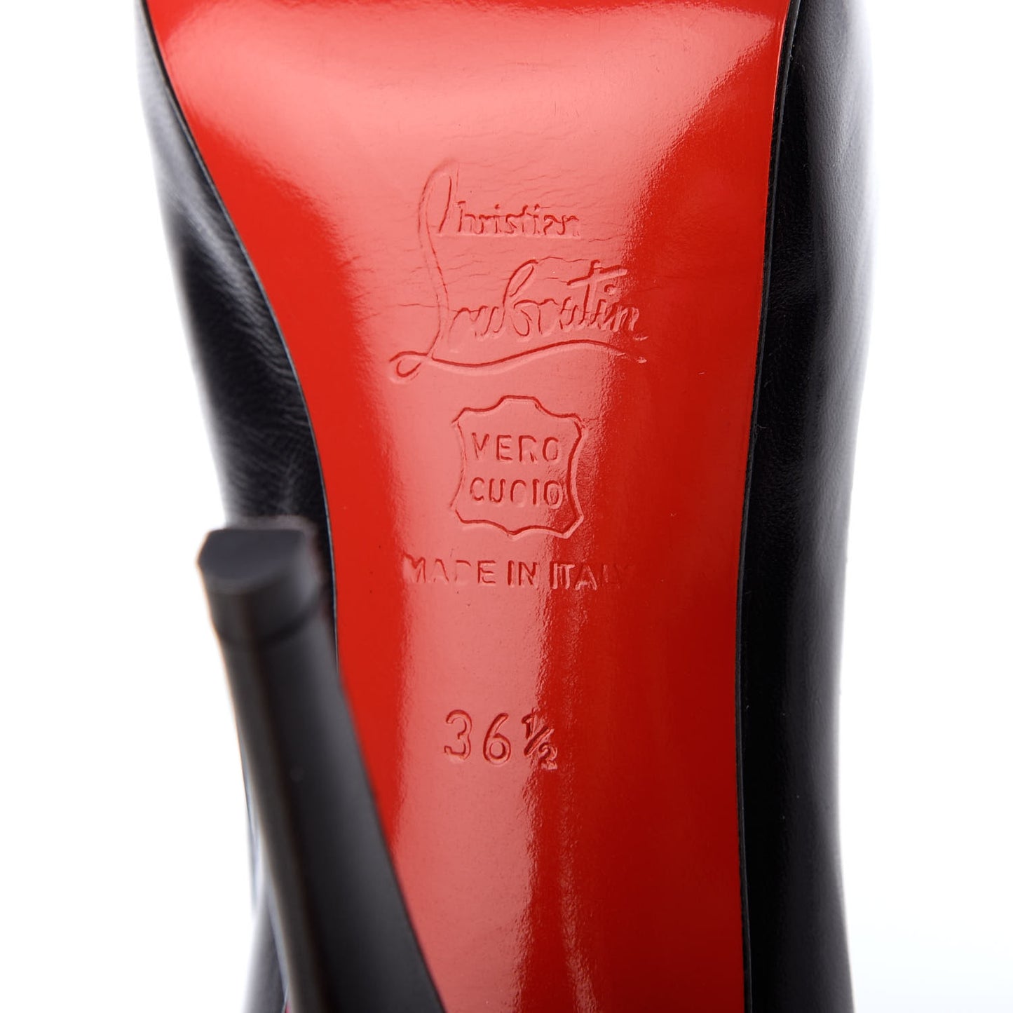Kid Very Prive 120 Pumps 36.5 Black Red