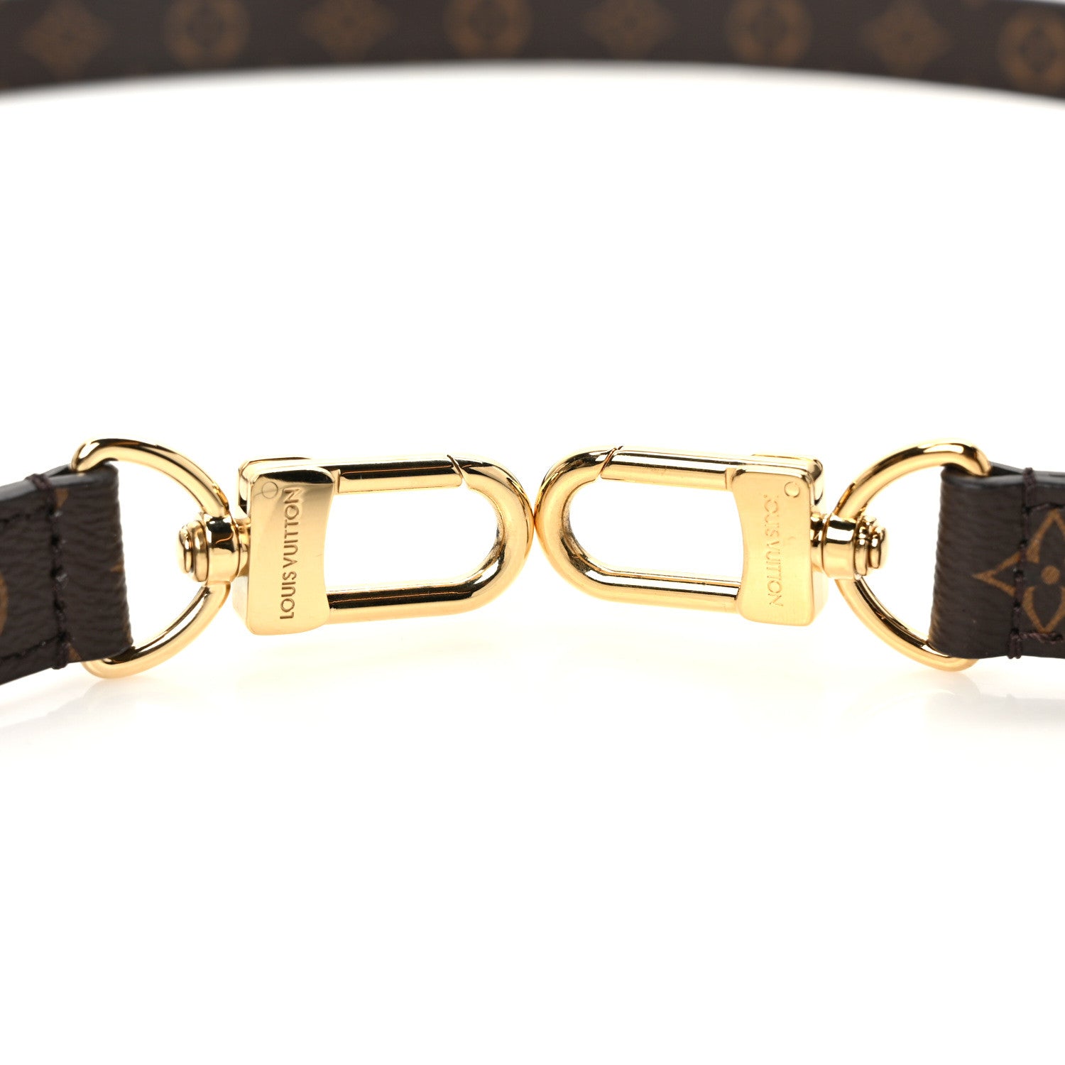 Louis Vuitton Monogram Bandouliere 20mm Adjustable Shoulder Strap 3 of 4