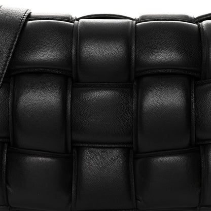 Bottega Veneta Nappa Maxi Intrecciato Padded Cassette Crossbody Bag Black 7 of 9