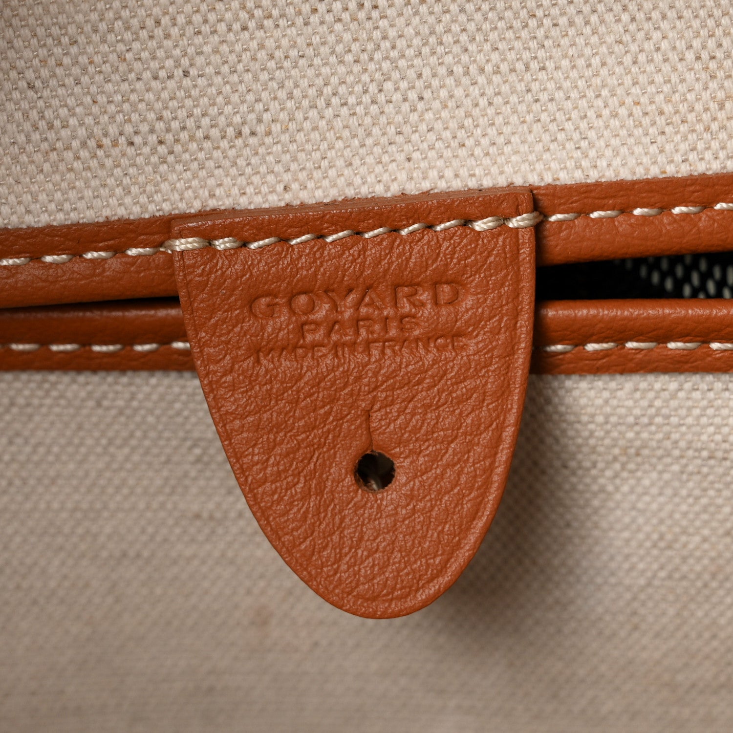 Goyard Goyardine Artois MM Black Gold 6 of 10
