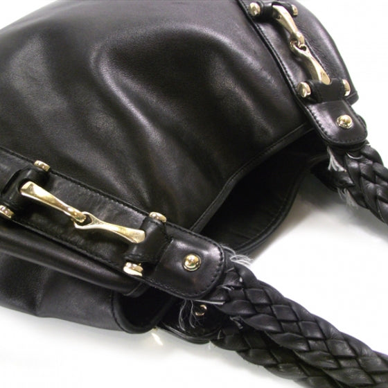 Gucci Leather Pelham Tote Black 7 of 12