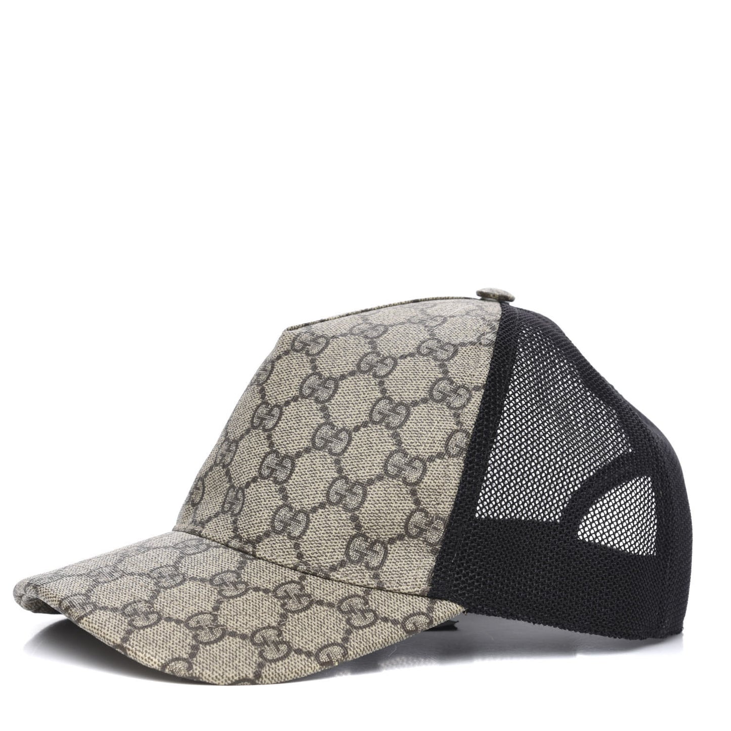 GG Supreme Monogram Baseball Hat XS Beige