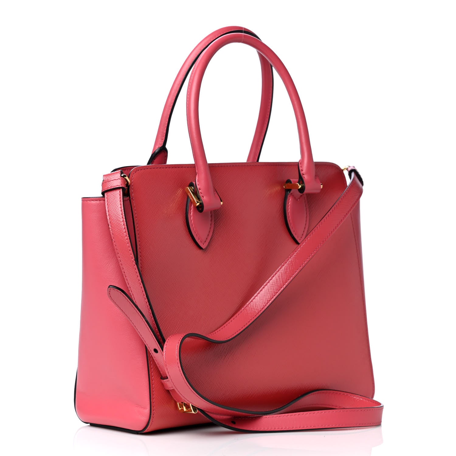 Prada Saffiano Soft Calf Tote Bruyere 2 of 4