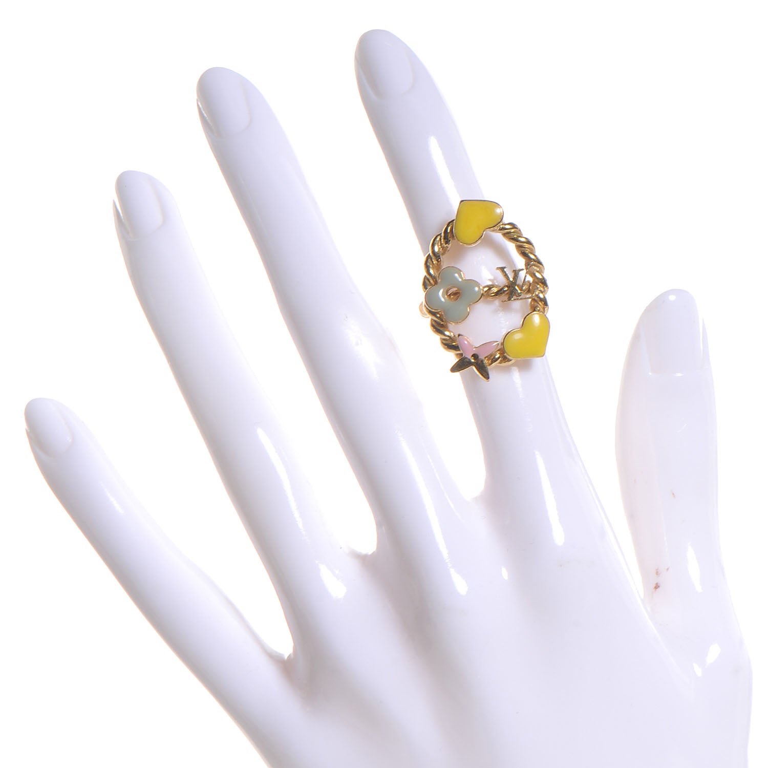 Louis Vuitton Sweet Monogram Coeurs Ring 5 2 of 5
